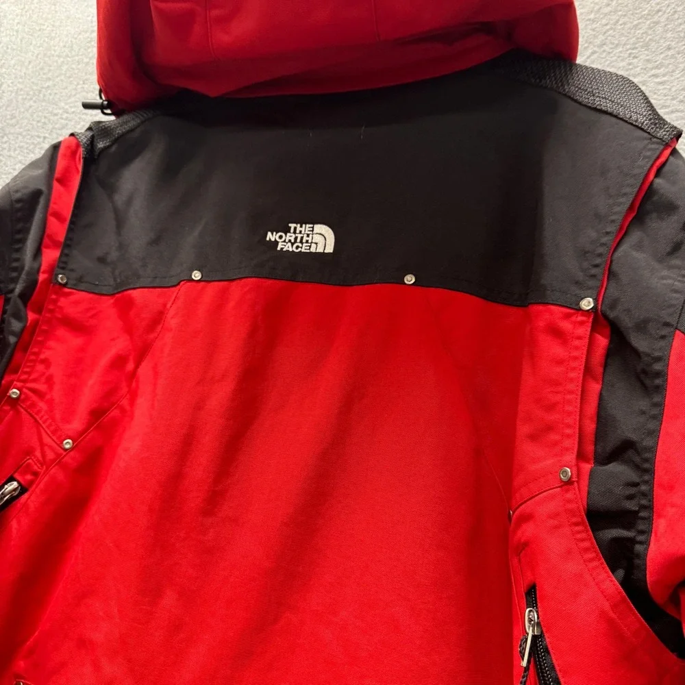 The North Face Apogee Jacket Mens L Steep Tech Red Ski Parka Scot Schmidt Hooded